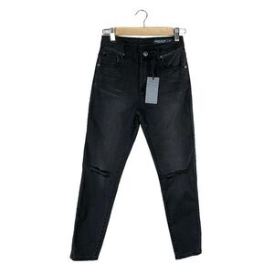 Denim Colab Bells Cropped Skinny Jeans Black Junior’s Size 9 Denim #3A15 New NWT